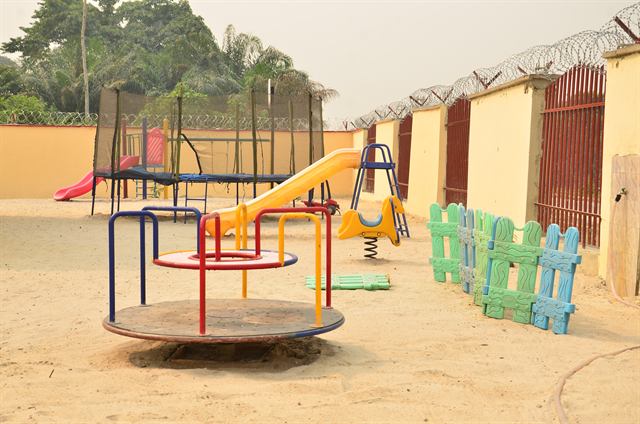 Accolade House outdoor playground